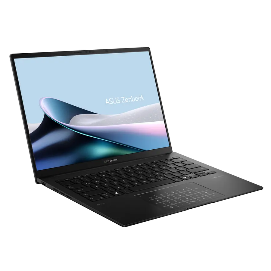Laptop 14" ASUS Zenbook 14 OLED UX3406HA, Jade Black, AMD Ryzen 7 8840HS, 16GB/1024GB, Fără SO