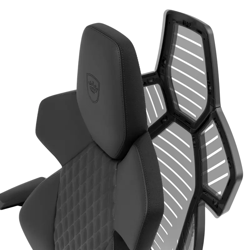 Scaun Gaming Noblechairs Dawn, PU Piele, Negru