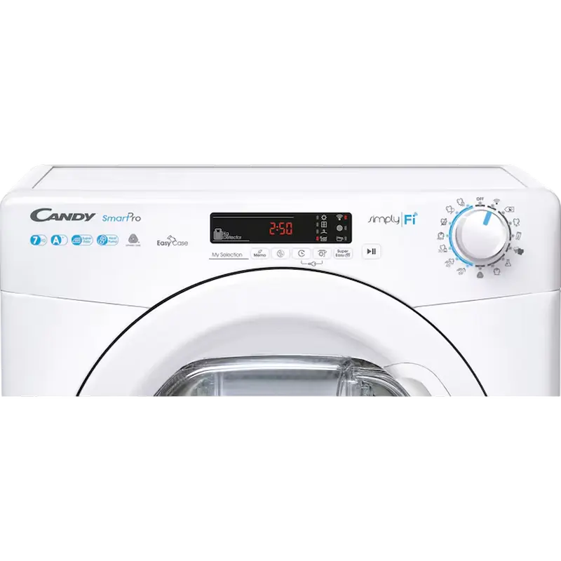 Mașina de uscat Candy CSO4H7A1DE-S, 7kg, Alb