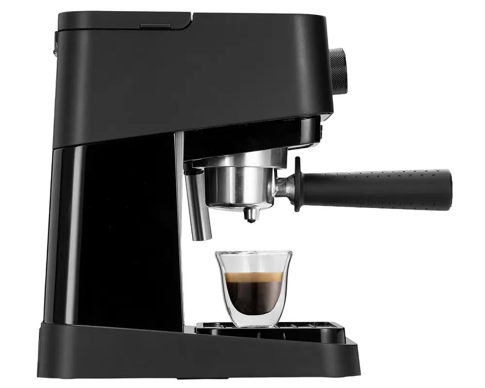 Cafetiera manuala DeLonghi EC260BK, 1100W, Negru