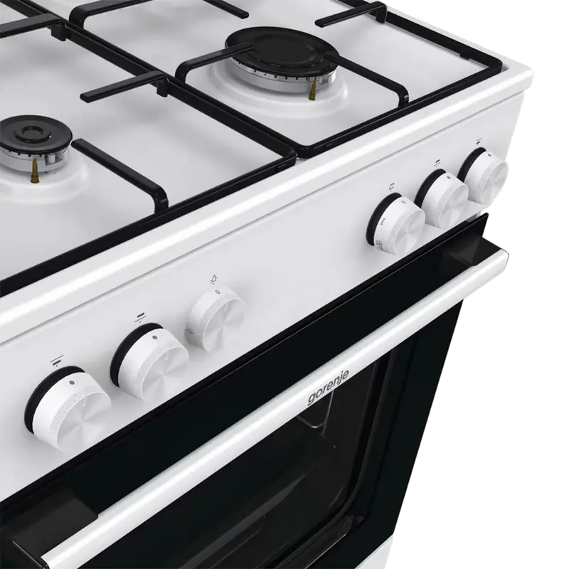 Plită pe gaz Gorenje GG6A11WJ, Alb
