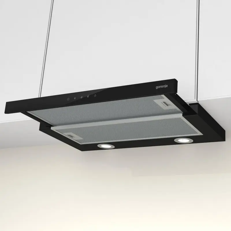 Встраиваемая Вытяжка Gorenje TH64E3BG, Чёрный