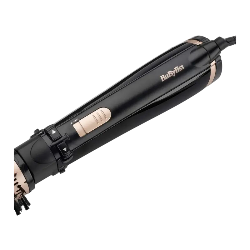 Uscător de păr-perie BaByliss AS962E, 1000W, Negru