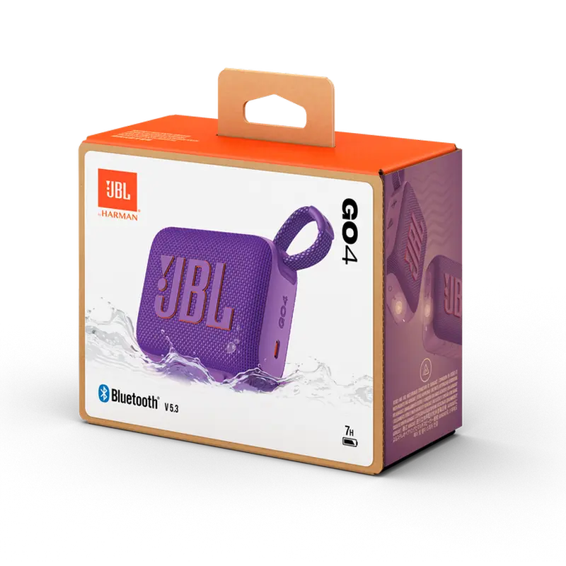 Boxă portabilă JBL GO 4, Violet