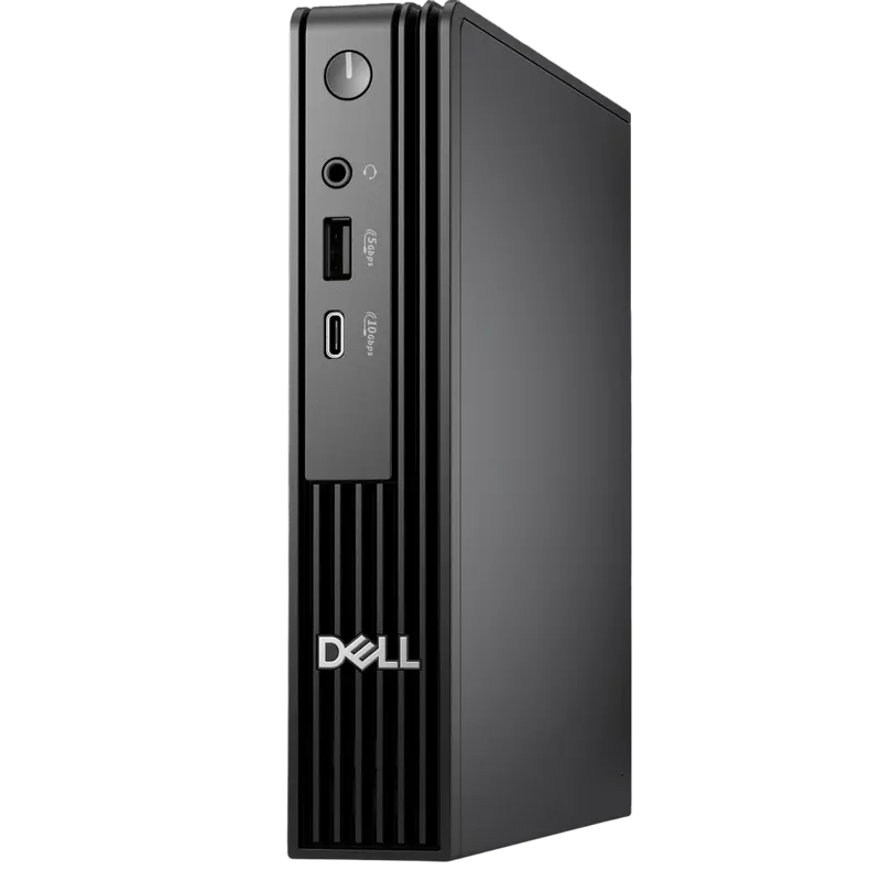 Mini PC DELL Pro Micro QCM1250, MFF, Intel Core i3-14100T, 8GB/512GB, Intel UHD Graphics 730, Linux Ubuntu