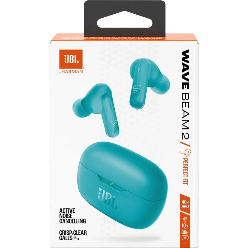 Căști JBL Wave Beam 2, Albastru