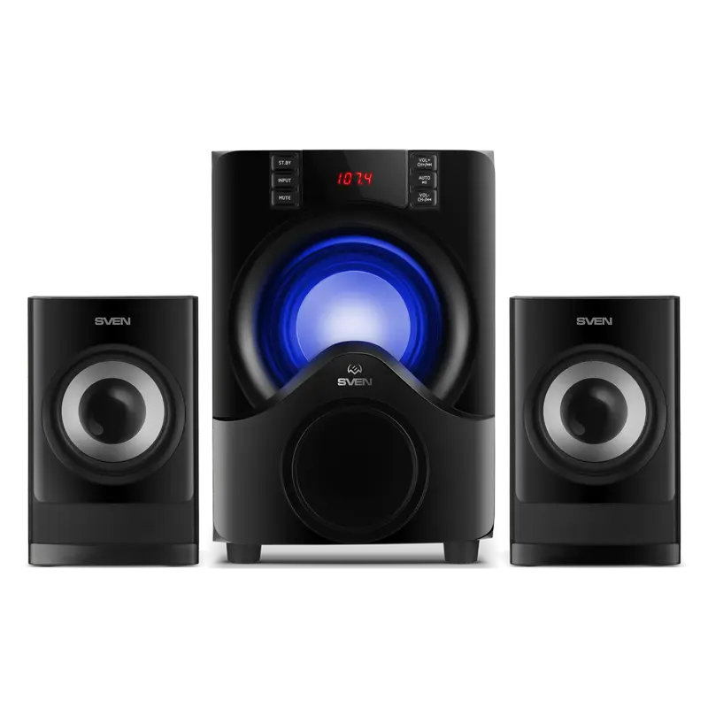 Sistem audio 2.1 CH SVEN MS-312, Negru