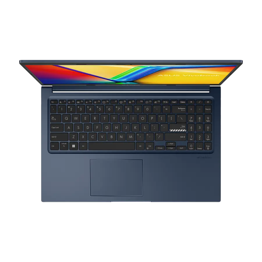 Laptop 15,6" ASUS Vivobook 15 X1502ZA, Quiet Blue, Intel Core i7-12700H, 16GB/512GB, Fără SO