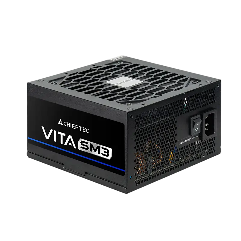 Блок питания для компьютеров Chieftec Vita SM3, 750Вт, ATX, Полумодульный