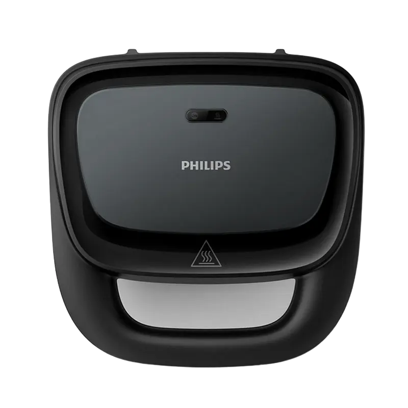 Aparat pentru sandwich Philips HD2330/90, Negru