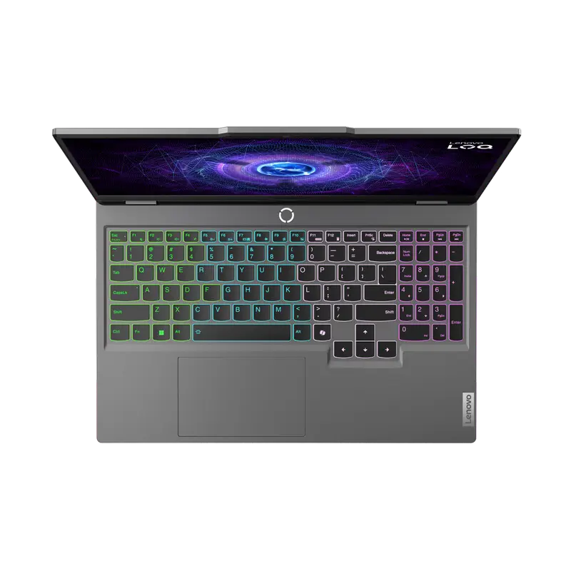 Laptop Gaming 15,6" Lenovo LOQ 15IRX9, Luna Grey, Intel Core i7-13650HX, 24GB/1024GB, Fără SO
