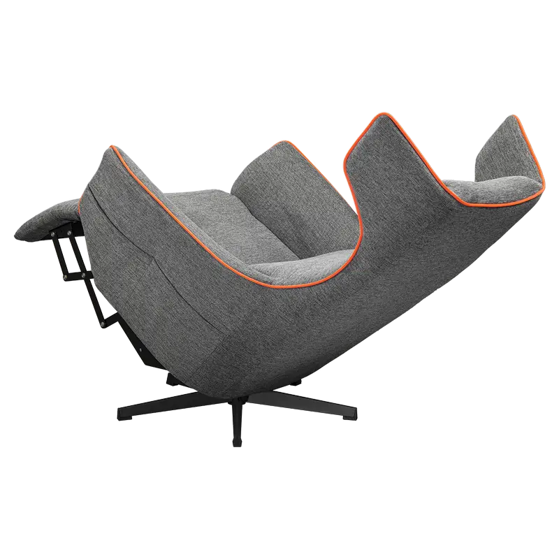 Scaun Gaming Cougar Magus, Imitație de in, Gri | Portocaliu