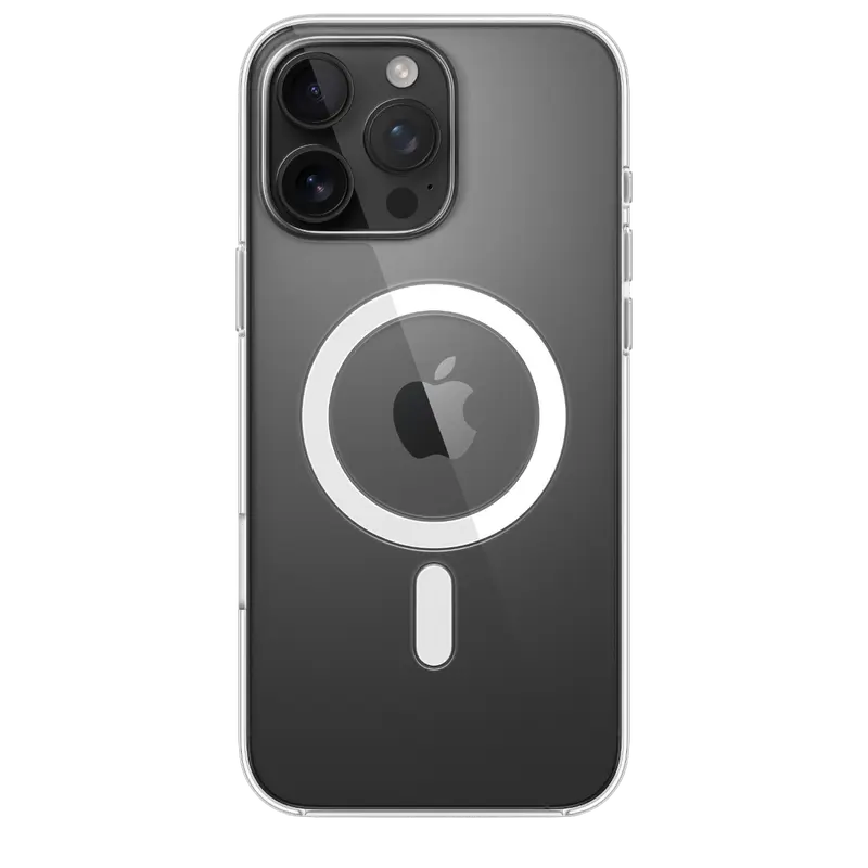 Husa Apple iPhone 16 Pro Max Clear Case cu MagSafe, Transparent