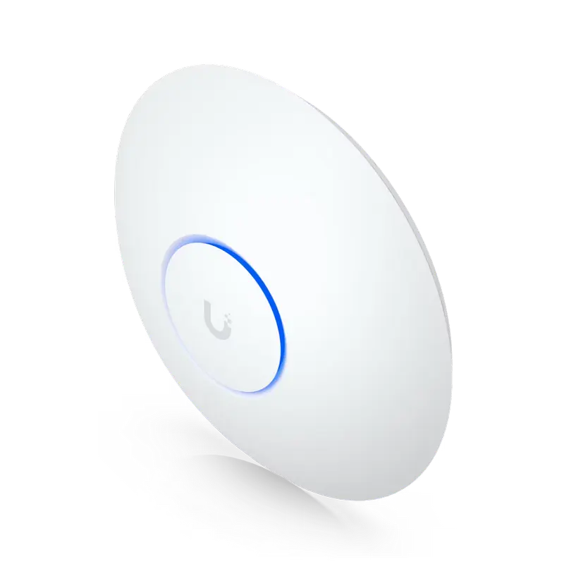Беспроводная точка доступа Ubiquiti U7-LR, 5 ГГц: до 4300 Мбит/с; 2,4 ГГц: до 688 Мбит/с, Белый
