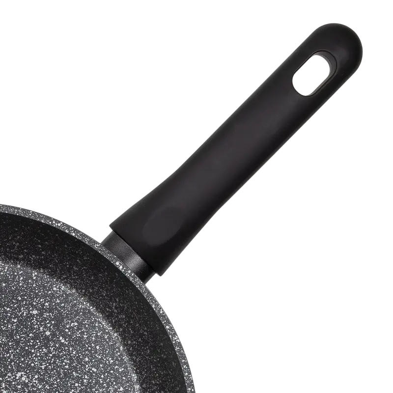 Tigaie RESTO 93401, 22cm, Negru