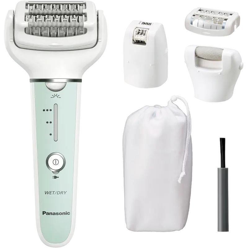 Cumpara  Epilatoare - Epilator Panasonic ES-EY70-G520, Alb | Verde..