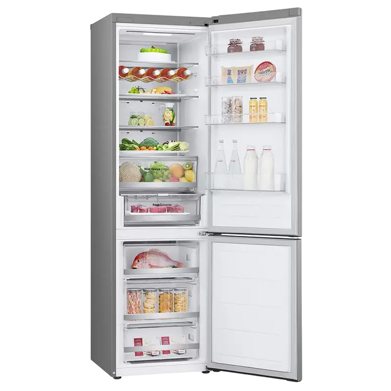 Frigider LG GBV5250EPY, Oțel inoxidabil