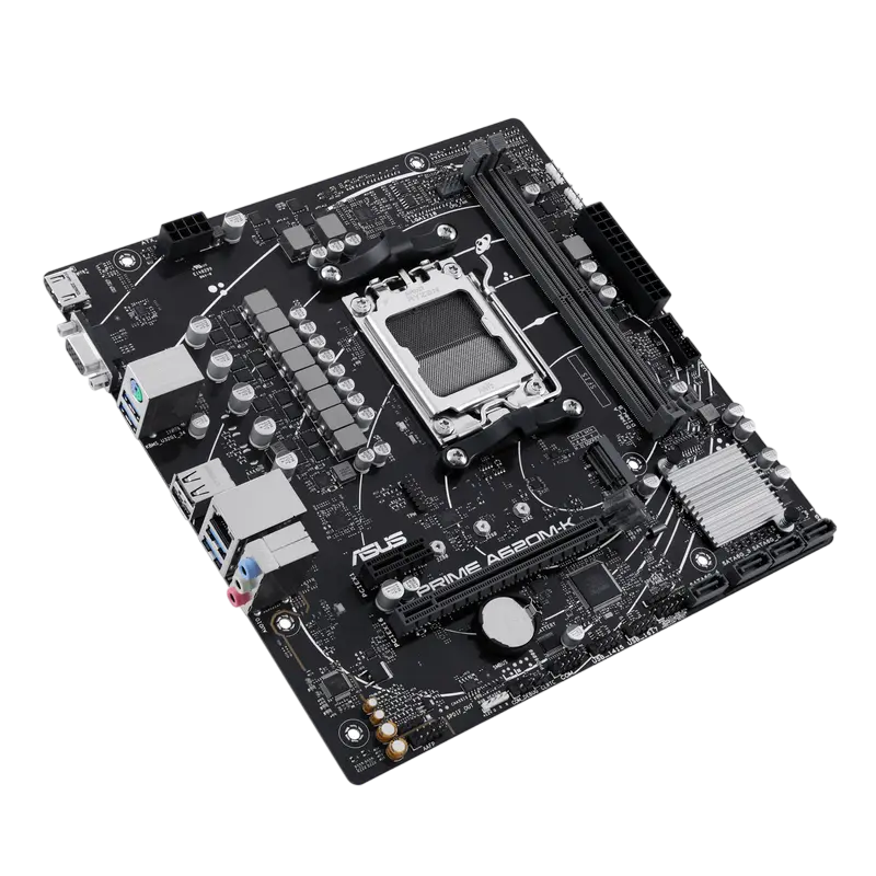 Placă de bază ASUS PRIME A620M-K, AM5, AMD A620, Micro-ATX