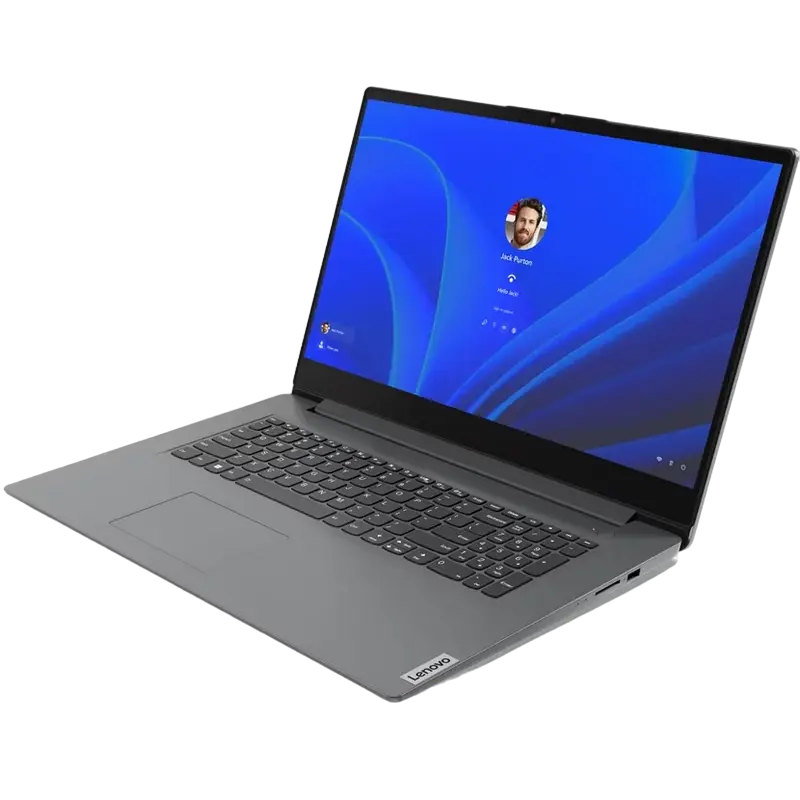 Laptop Business 17,3" Lenovo V17 G4 IRU, Iron Grey, Intel Core i7-1355U, 16GB/512GB, Fără SO