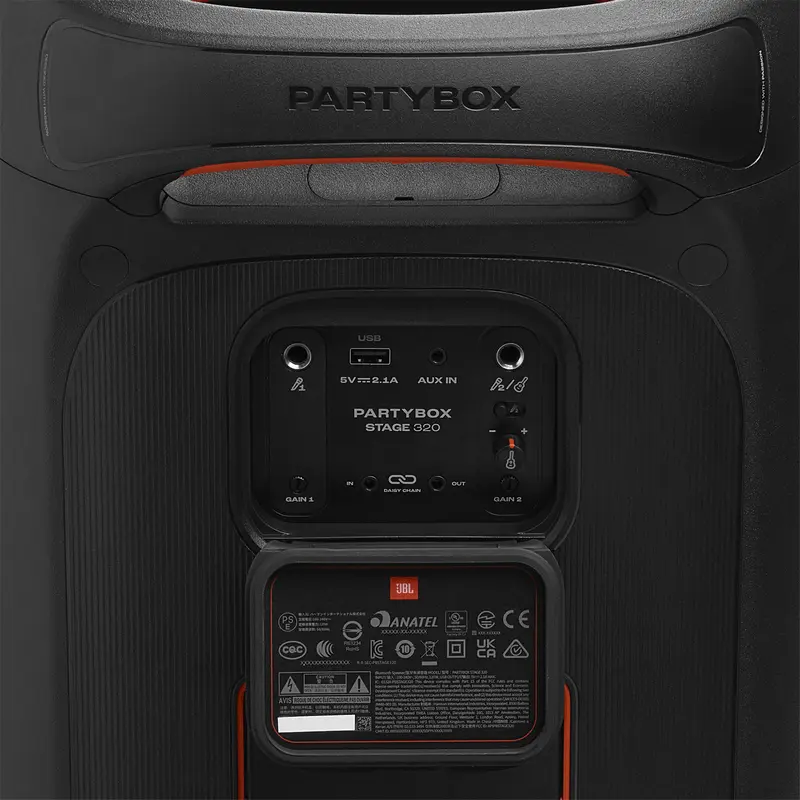 Sistem audio JBL PartyBox STAGE 320, Negru