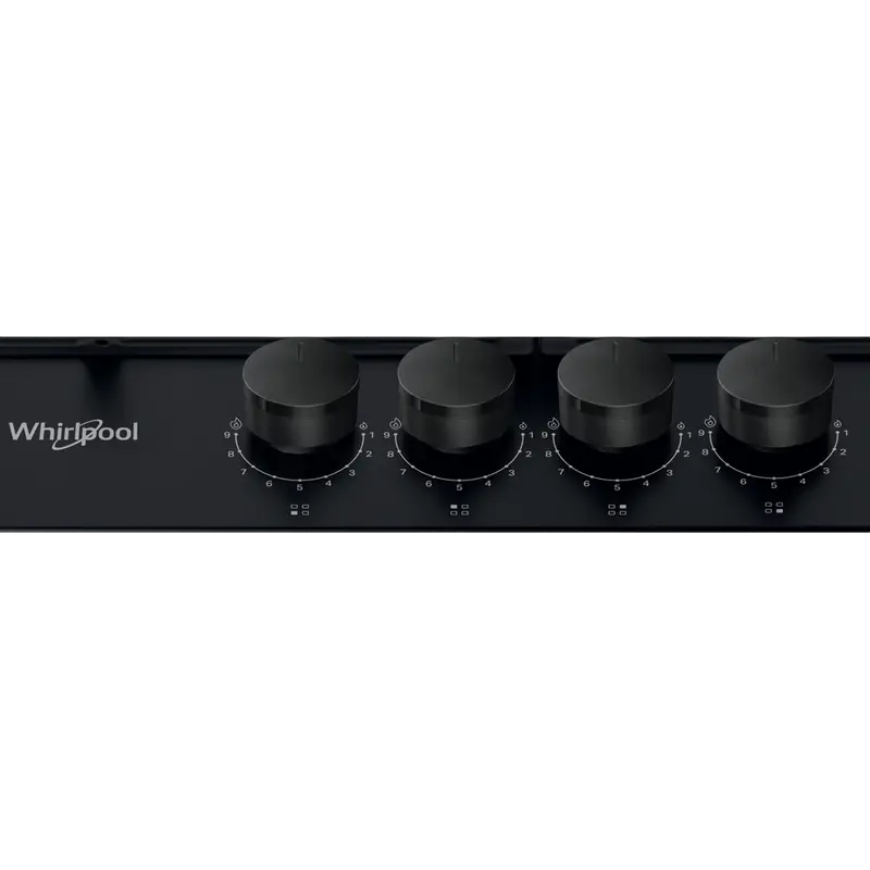 Plită pe gaz Whirlpool TKRL 661 NB, Negru