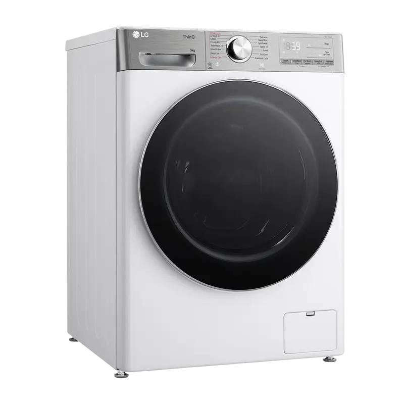 Mașină de spălat LG F4WR909P3W, 9kg, Alb
