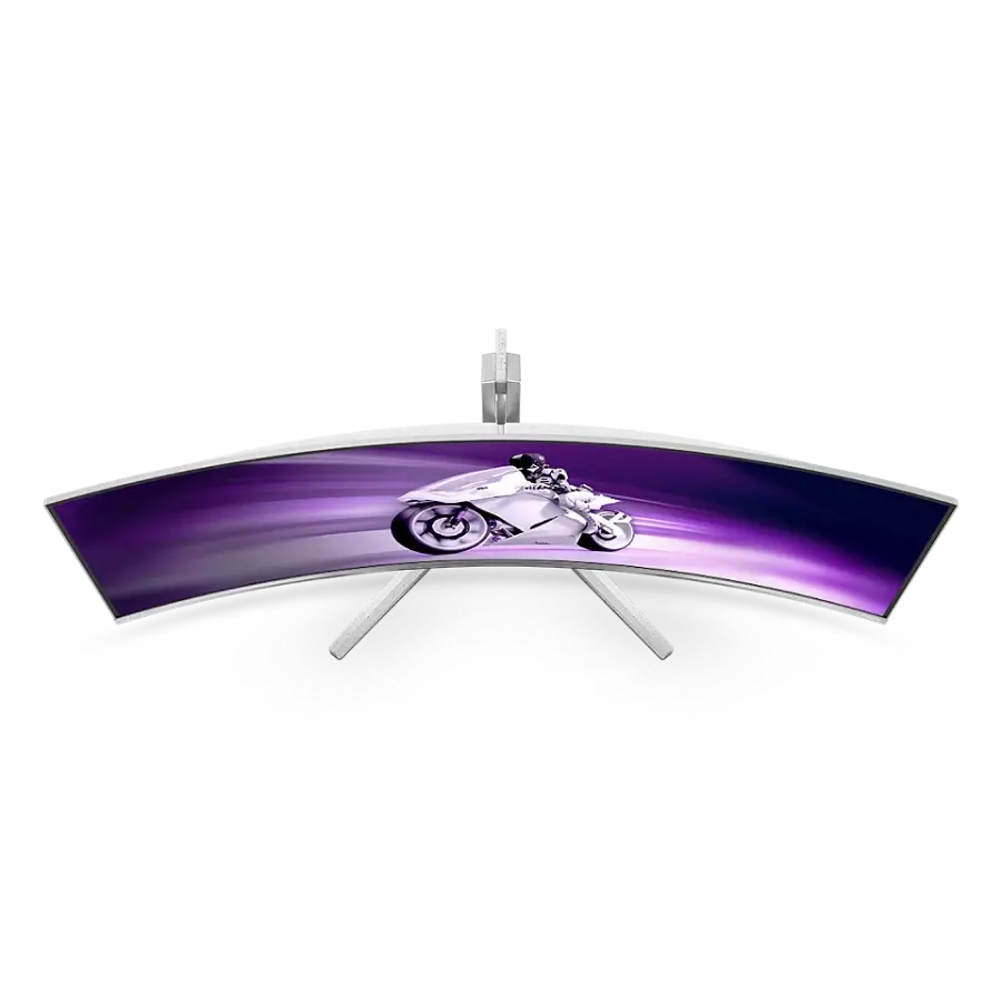 49" Monitor Gaming Philips 49M2C8900, QD OLED 5120x1440 Dual QHD, Alb