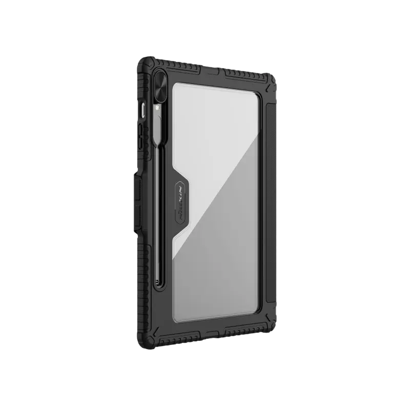 Husa carte Nillkin Samsung Galaxy Tab S9+/S9 FE+ Bumper Pro Case, Negru