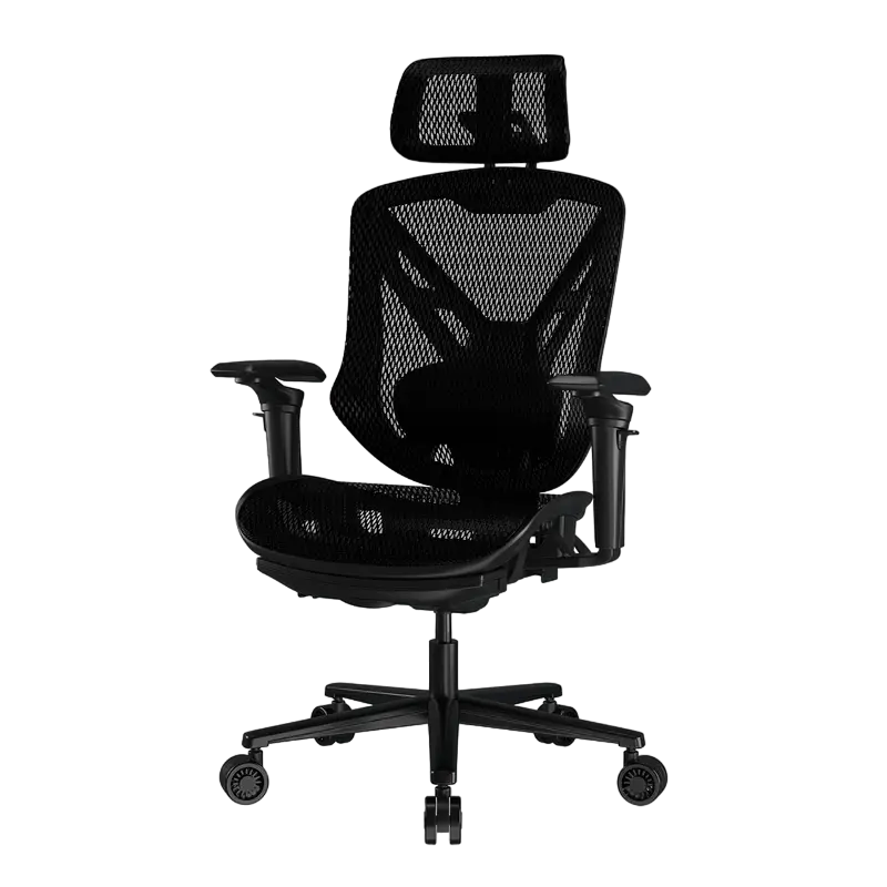 Scaun Gaming Cougar Speeder, Plasă Respirabilă, Negru