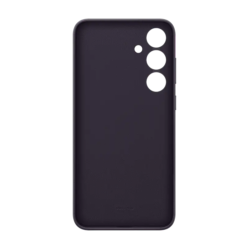Husa Samsung Vegan Leather Case Galaxy S24+, Violet închis