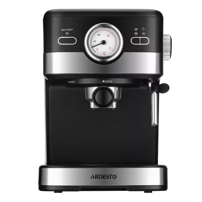 Cafetiera manuala Ardesto YCM-E16B, 1100W, Negru