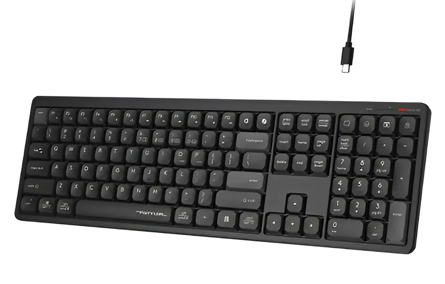Tastatură A4Tech FBX55C, Fără fir, Gri