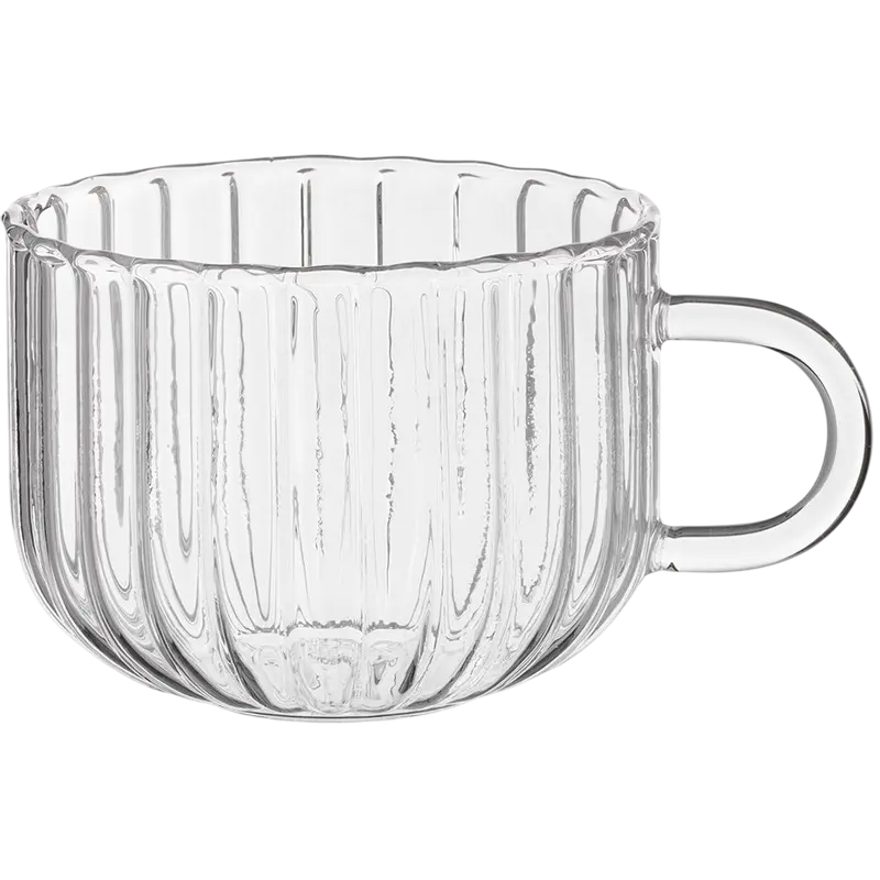 Set cupe Ardesto Iceberg AR2640GG, 400 ml, 2 bucs, Transparent