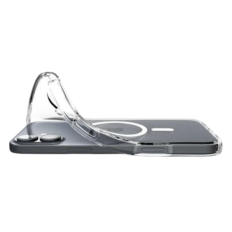 Husa Spigen iPhone 16 Liquid Crystal Mag, Transparent