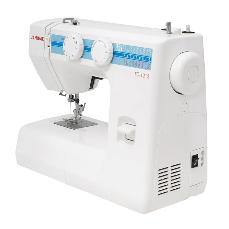 Mașină de cusut JANOME TC-1212, Alb