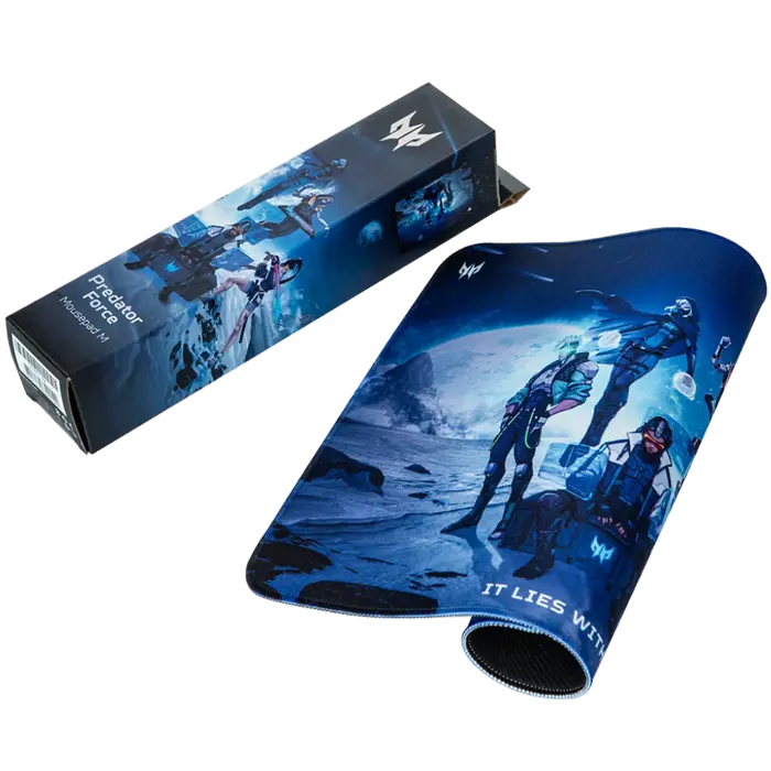 Mouse Pad pentru jocuri Acer Predator PMP450, Medium, Albastru
