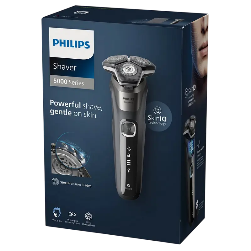 Aparat de ras electric Philips S5887/10, Gri