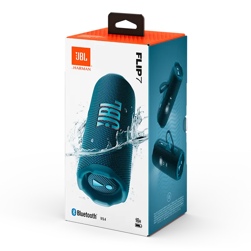 Boxă portabilă JBL Flip 7, Albastru