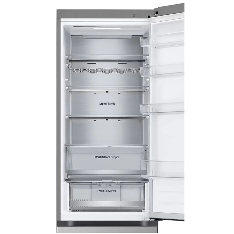 Frigider LG GBV5250EPY, Oțel inoxidabil