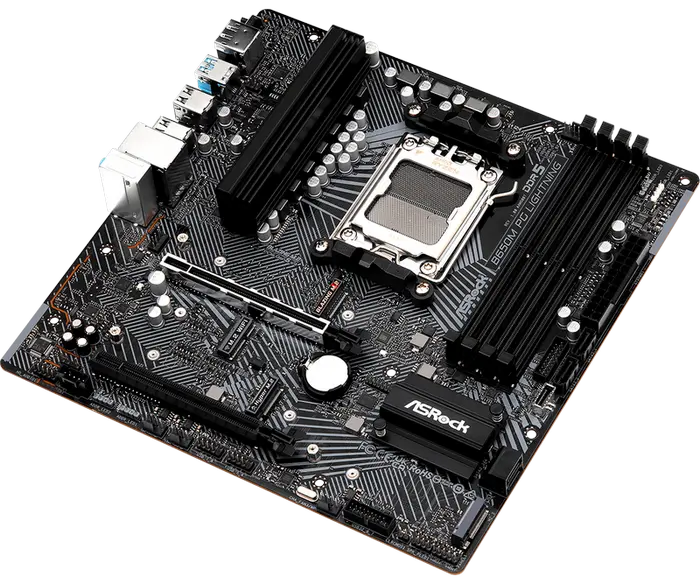 Placă de bază ASRock B650M PG LIGHTNING, AM5, AMD B650, Micro-ATX