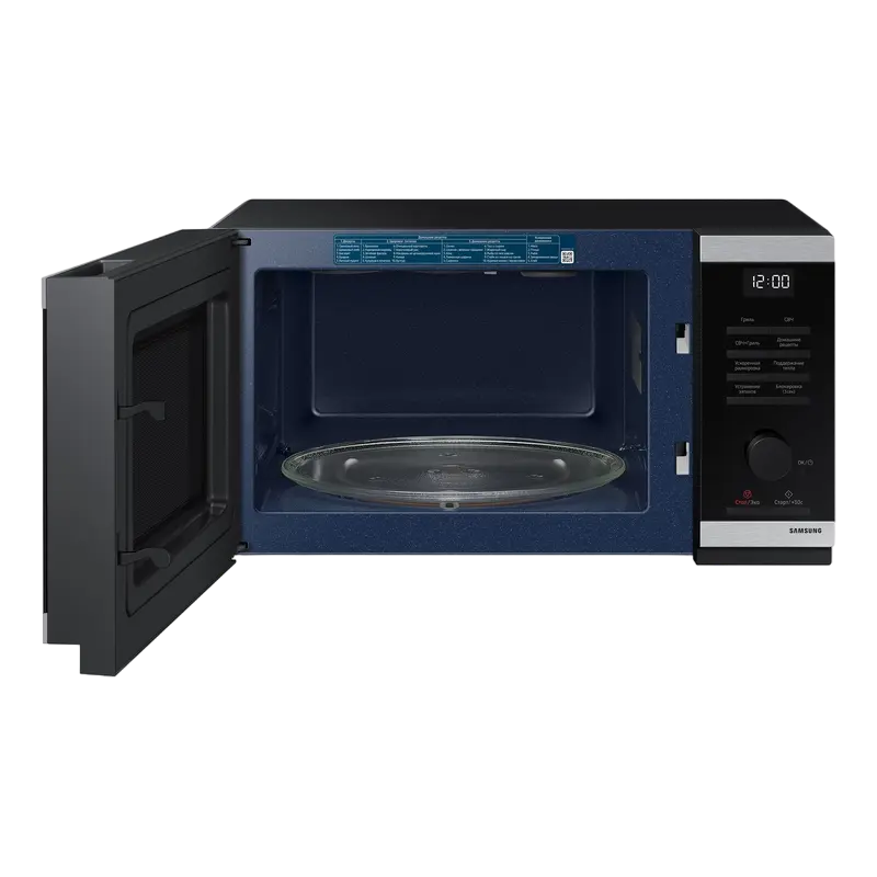 Cuptor cu microunde Samsung MG23DG4524ATE2, Negru