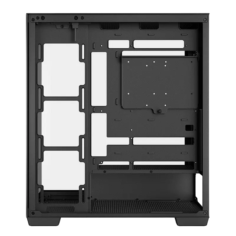 Carcasă PC Deepcool CG580, Midi-Tower, Fără PSU, Negru