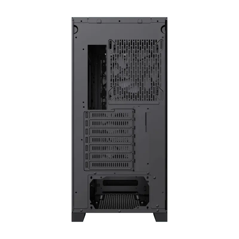 Carcasă PC Gamemax LEADER TG, Full-Tower, Fără PSU, Negru