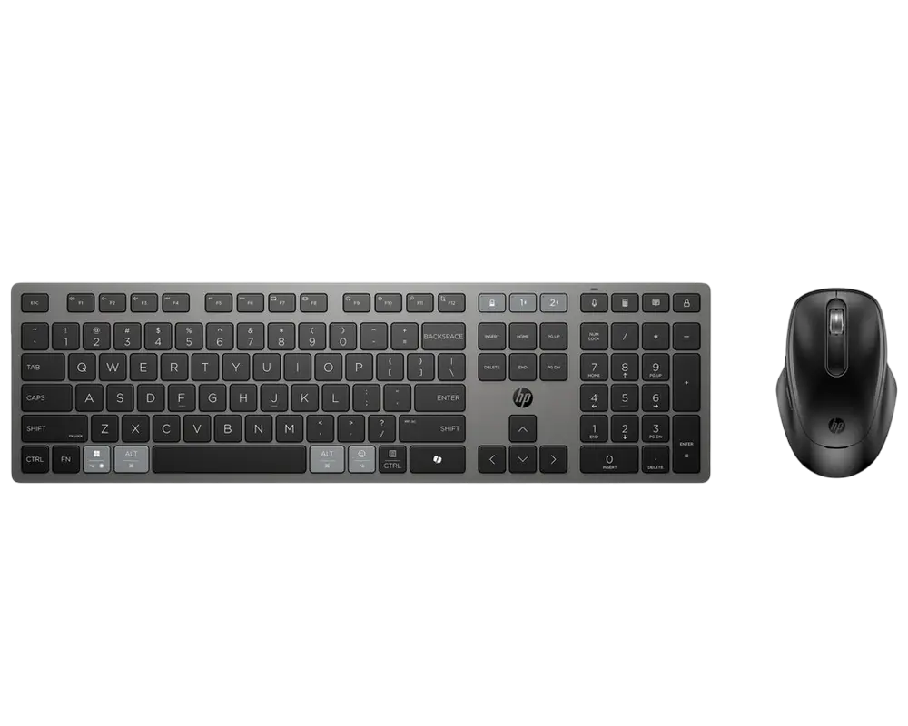 Клавиатура и мышь HP 725, Беспровод..
