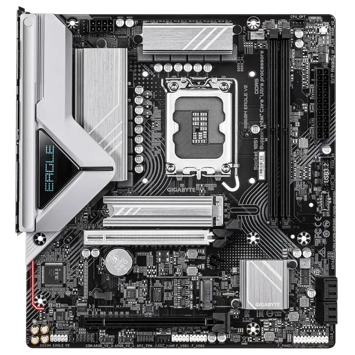 Placă de bază Gigabyte B860M EAGLE V2, LGA1851, AMD B860, Micro-ATX