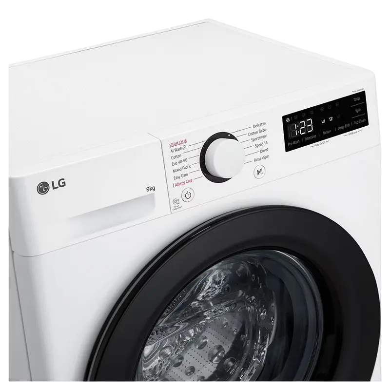 Mașina de spălat LG F2WR509SBW, 9kg, Alb