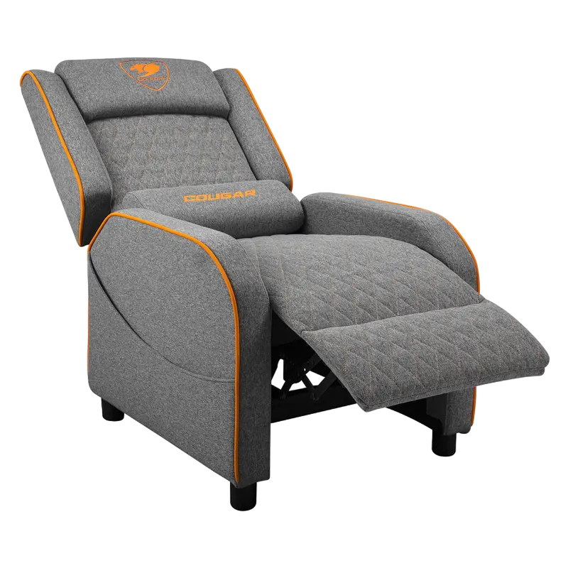 Игровое кресло Cougar Ranger One Gray, Ткань, Серый | Оранжевый