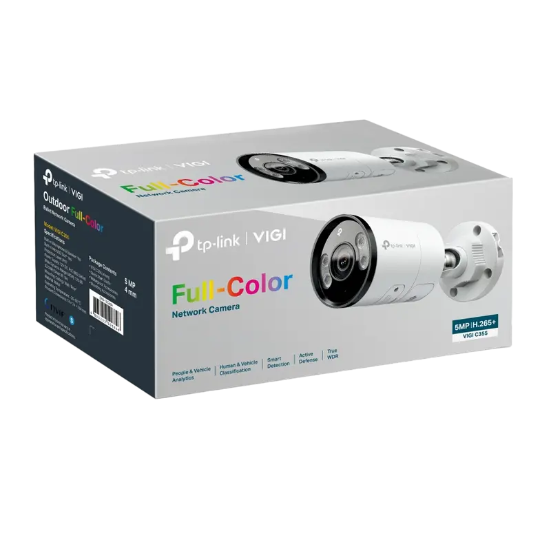 Camera de supraveghere IP TP-LINK VIGI C355, Alb