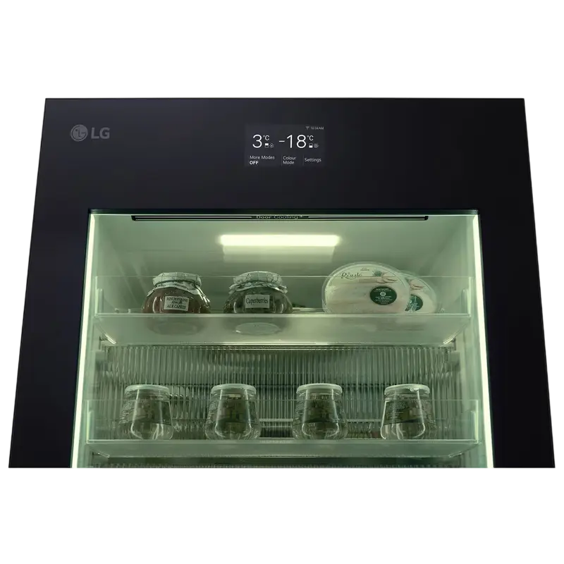 Frigider LG GBG7190CEV, Negru