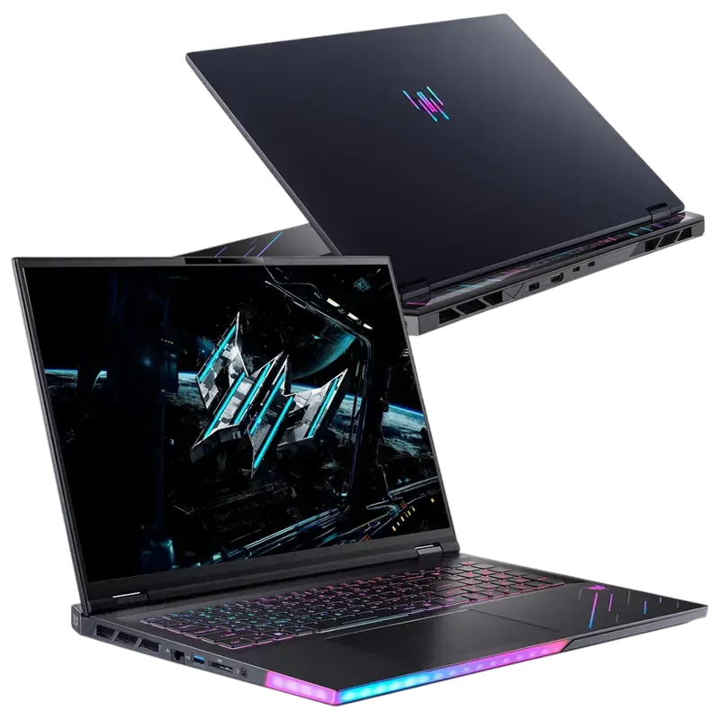 Игровой ноутбук 18" Acer Predator Helios 18 AI PH18-73, Abyssal Black, Intel Core Ultra 9 275HX, 64Гб/2048Гб, Linux eShell